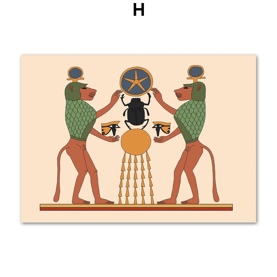 Arthia Designs - Ancient Egypt Reliefs Canvas Art - Review