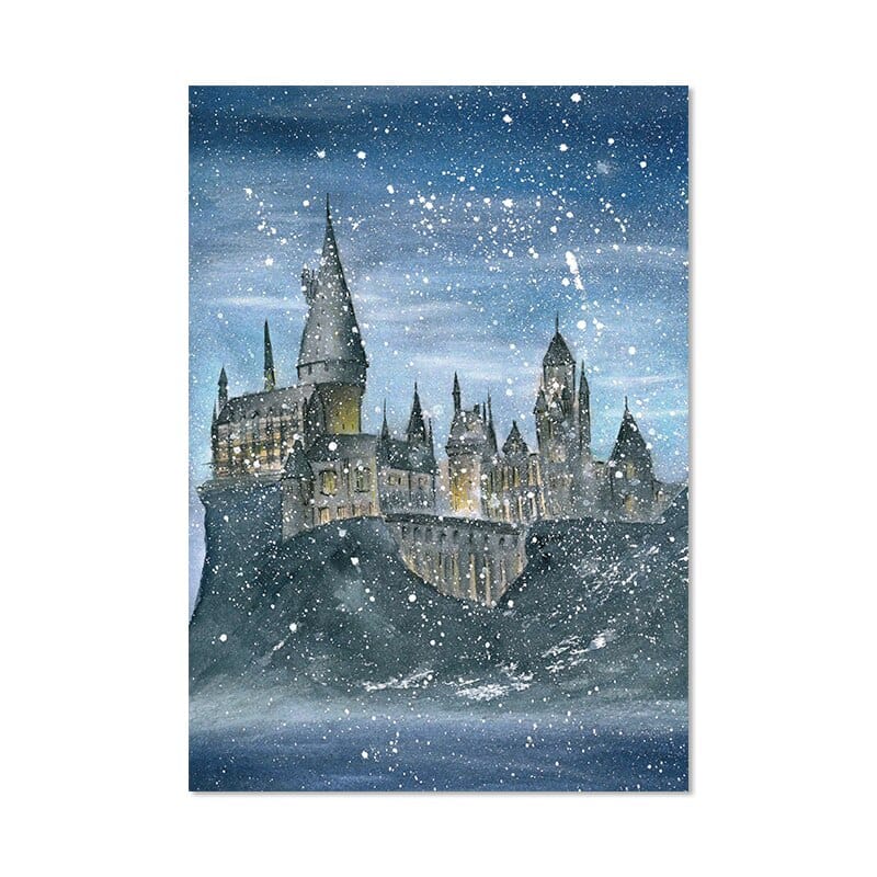 Arthia Designs - Majestic Hogwarts Castle Canvas Art - Review