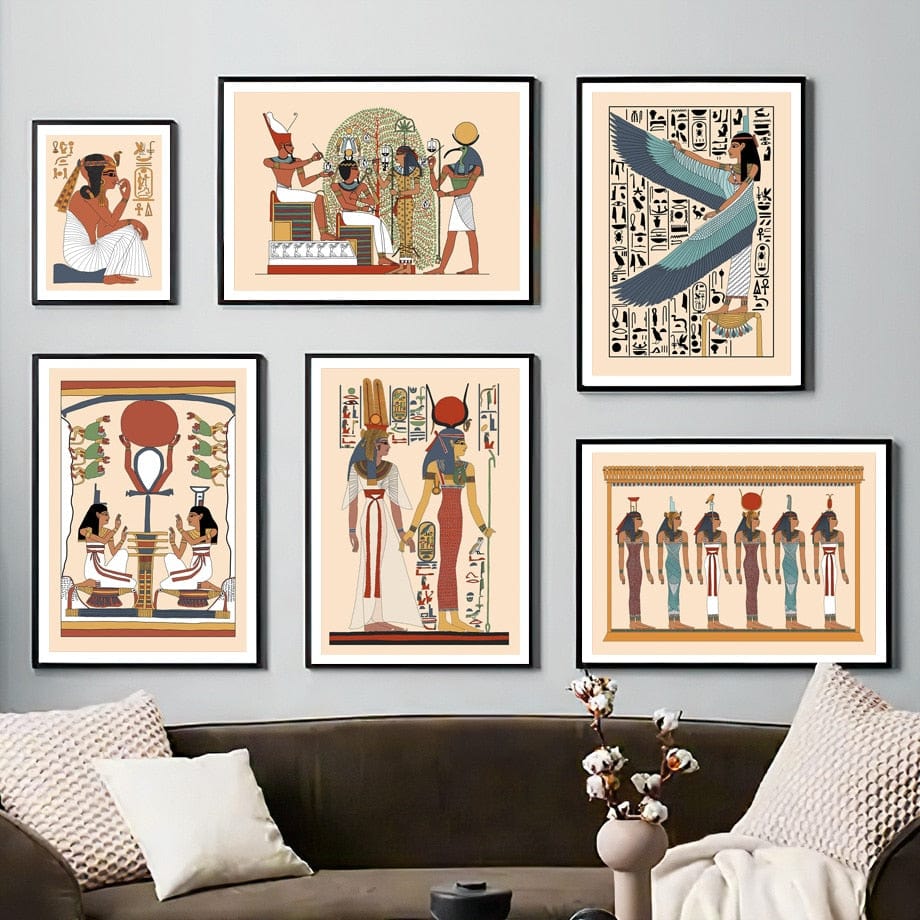 Arthia Designs - Ancient Egypt Reliefs Canvas Art - Review