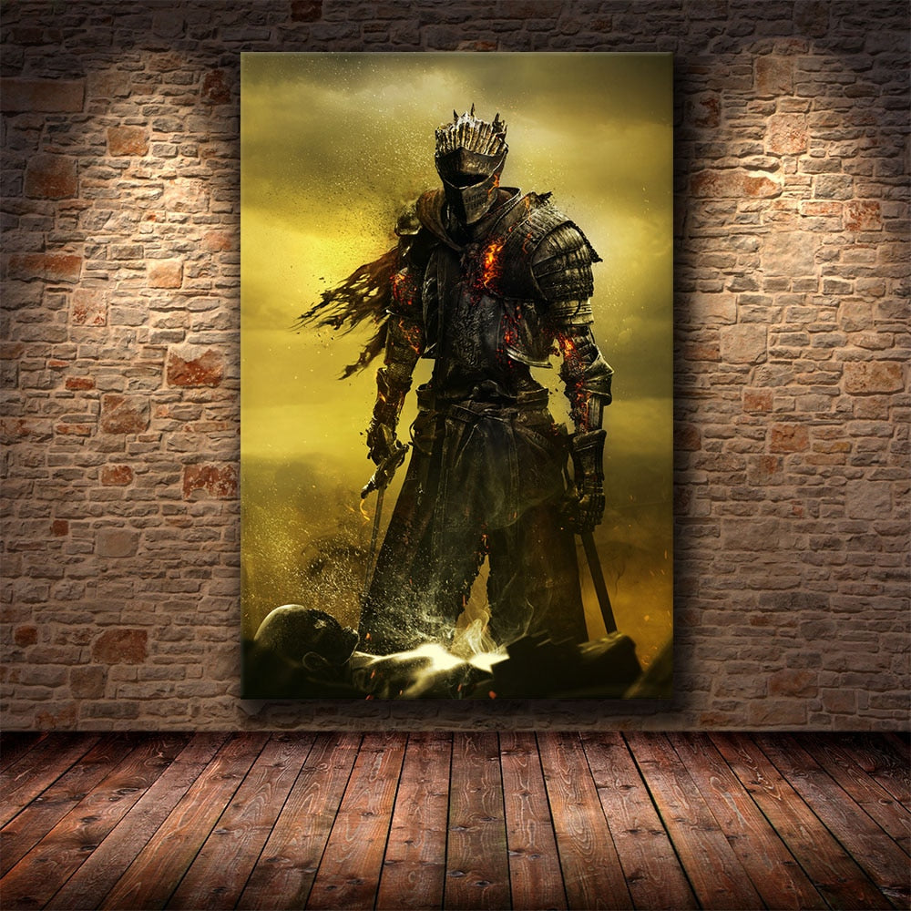 Arthia Designs - Classic Dark Souls 1 Canvas Art - Review