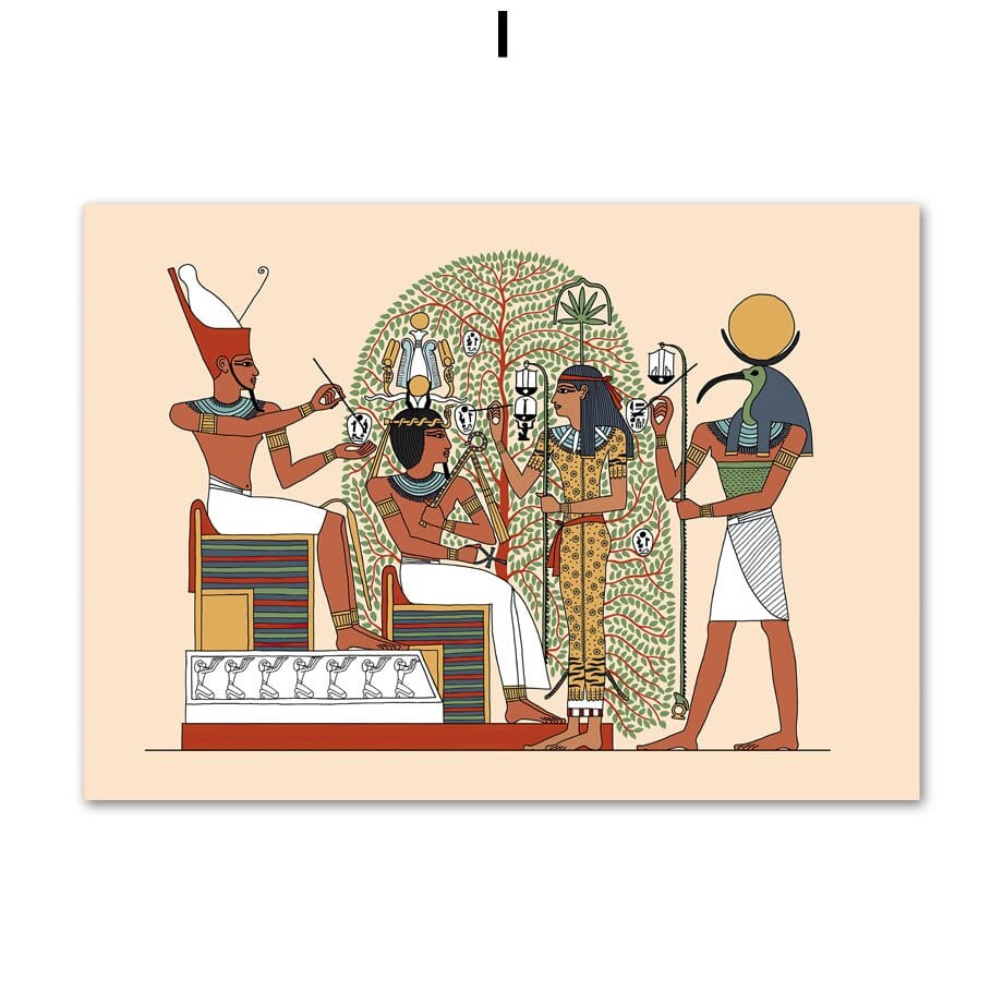 Arthia Designs - Ancient Egypt Reliefs Canvas Art - Review