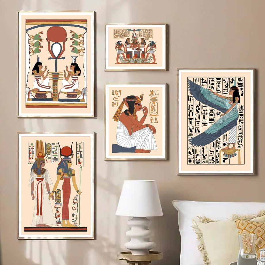Arthia Designs - Ancient Egypt Reliefs Canvas Art - Review