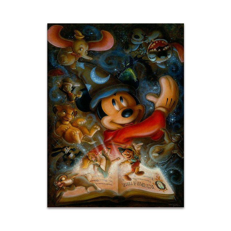 Arthia Designs - Disney Cartoon Characters Canvas Art - Review