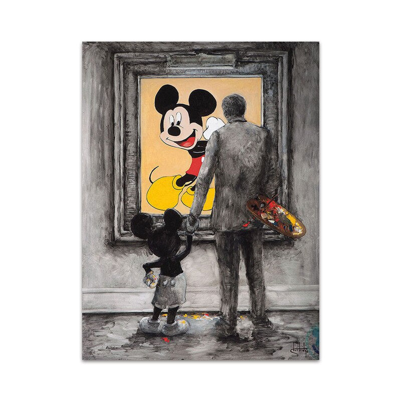 Arthia Designs - Disney Cartoon Characters Canvas Art - Review