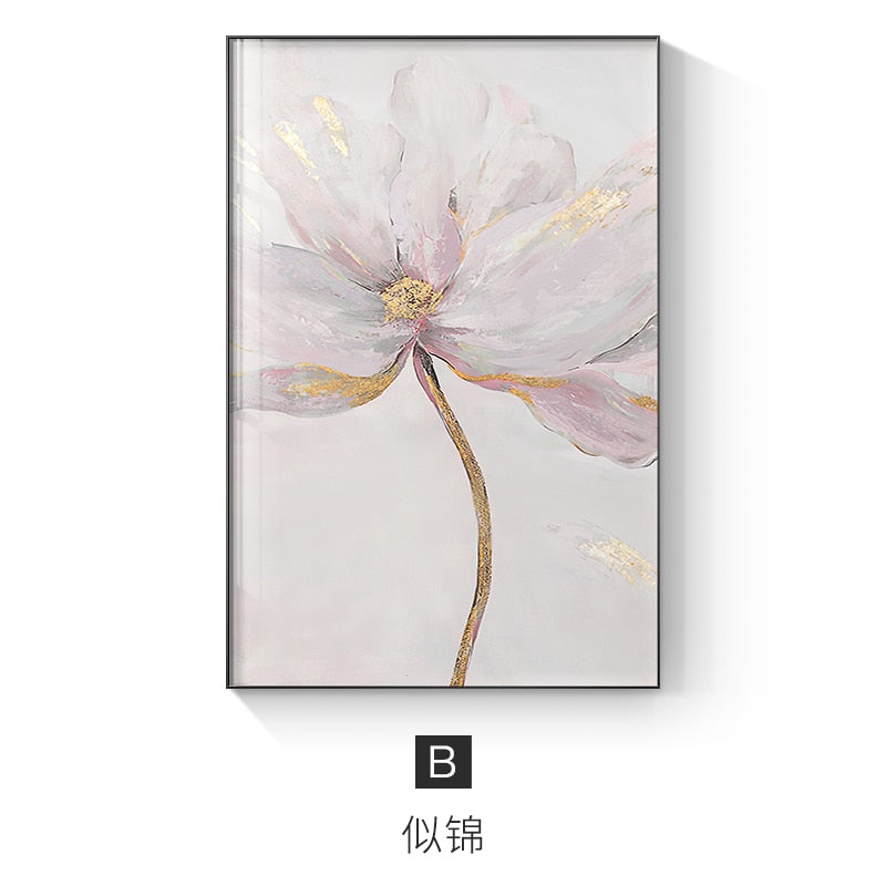 Arthia Designs - Harebell Scandinavian Flower Canvas Art - Review