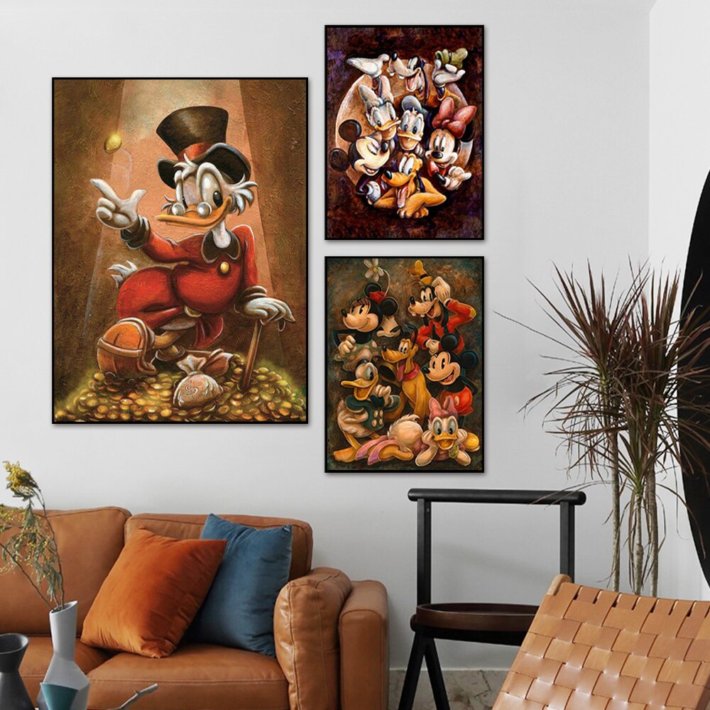 Arthia Designs - Disney Cartoon Characters Canvas Art - Review