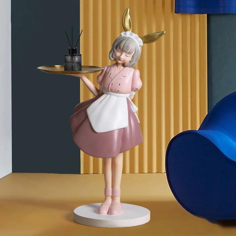 Arthia Designs - Rabbit Girl Maid Statue with Tray - Review