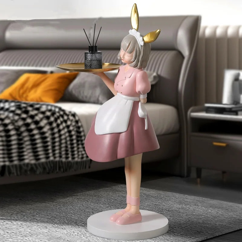 Arthia Designs - Rabbit Girl Maid Statue with Tray - Review