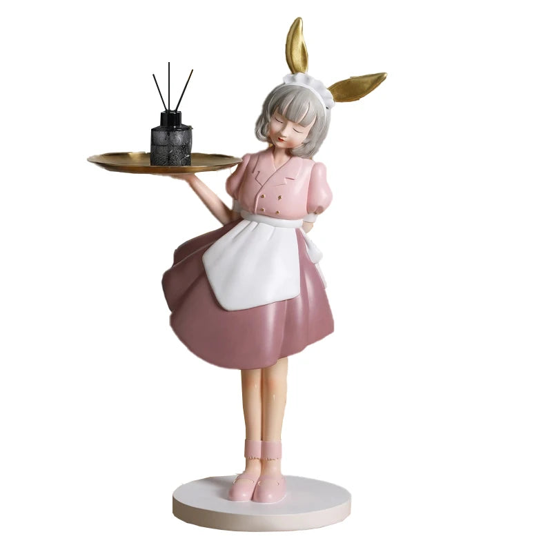 Arthia Designs - Rabbit Girl Maid Statue with Tray - Review