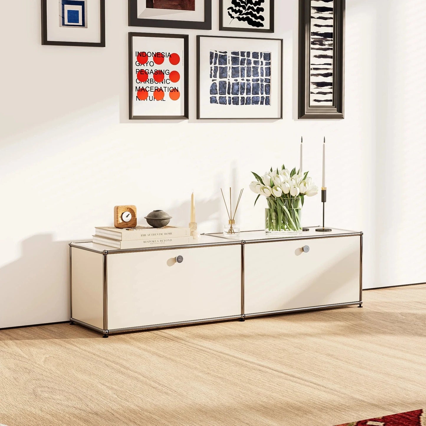 Arthia Designs - USM Haller White Modular Storage Cabinet Replica - Review