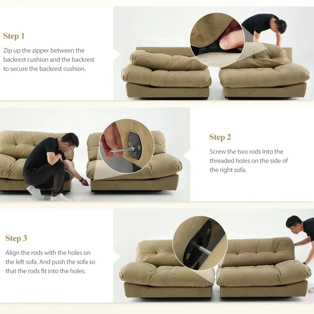 Arthia Designs - Nimbus Sleeper Sofa Modular Couch - Review