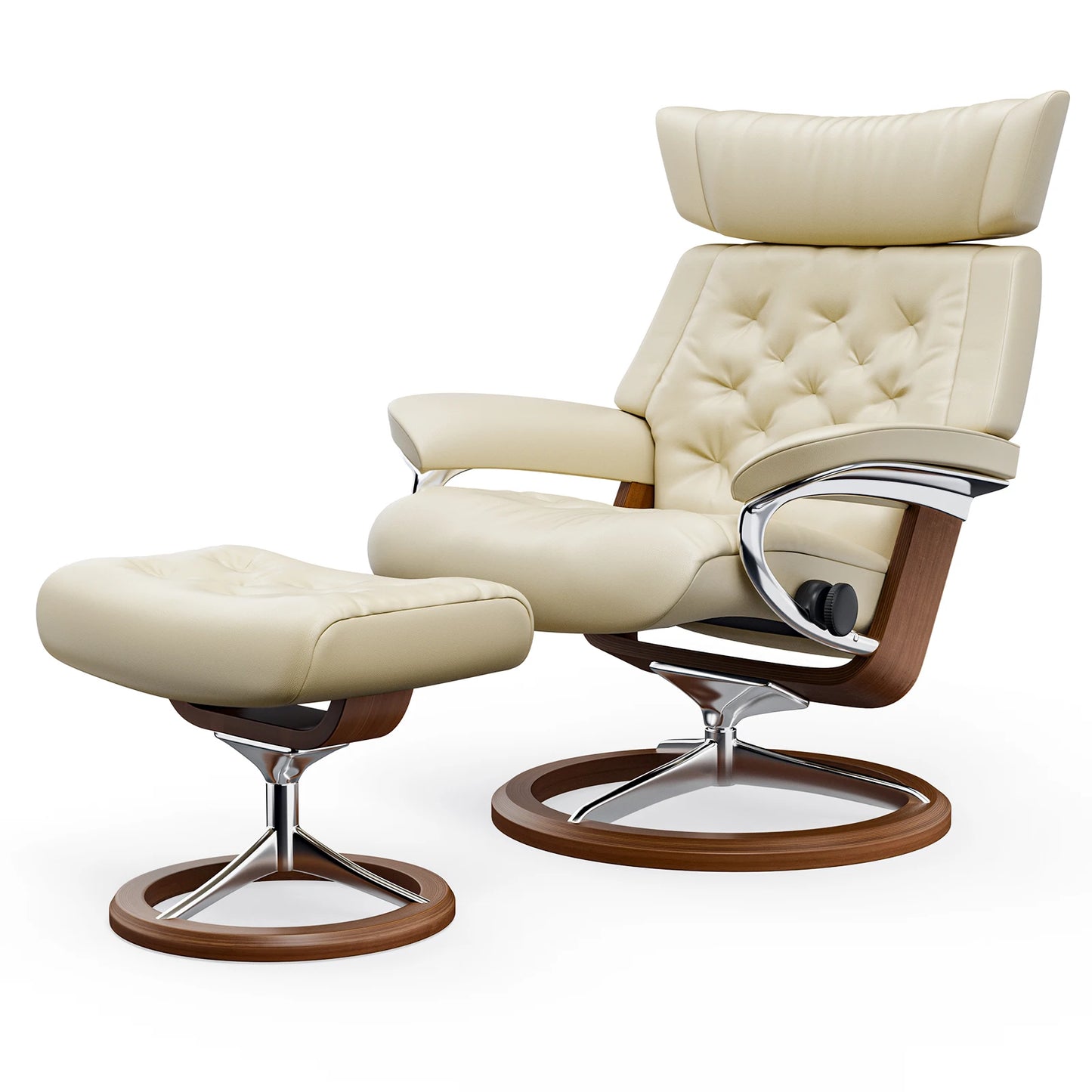 Arthia Designs - Luxe Comfort Recliner Chair with Ottoman | Genuine Leather - Review