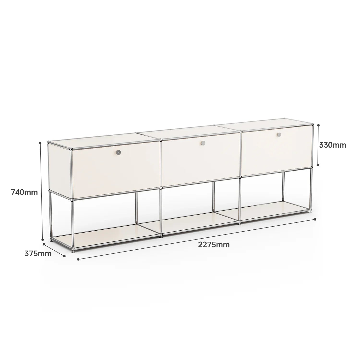 Arthia Designs - USM Haller White Modular Storage Cabinet Replica - Review