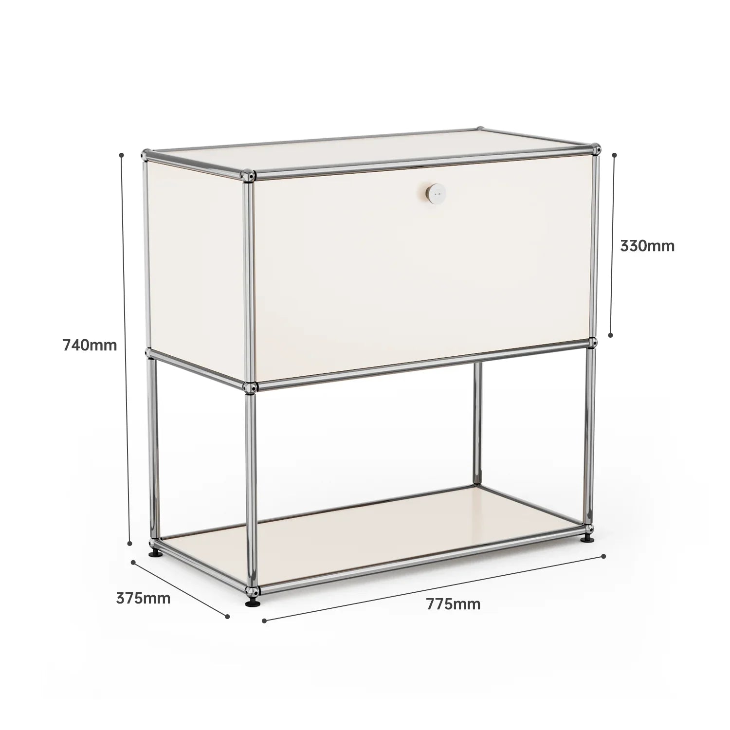 Arthia Designs - USM Haller White Modular Storage Cabinet Replica - Review