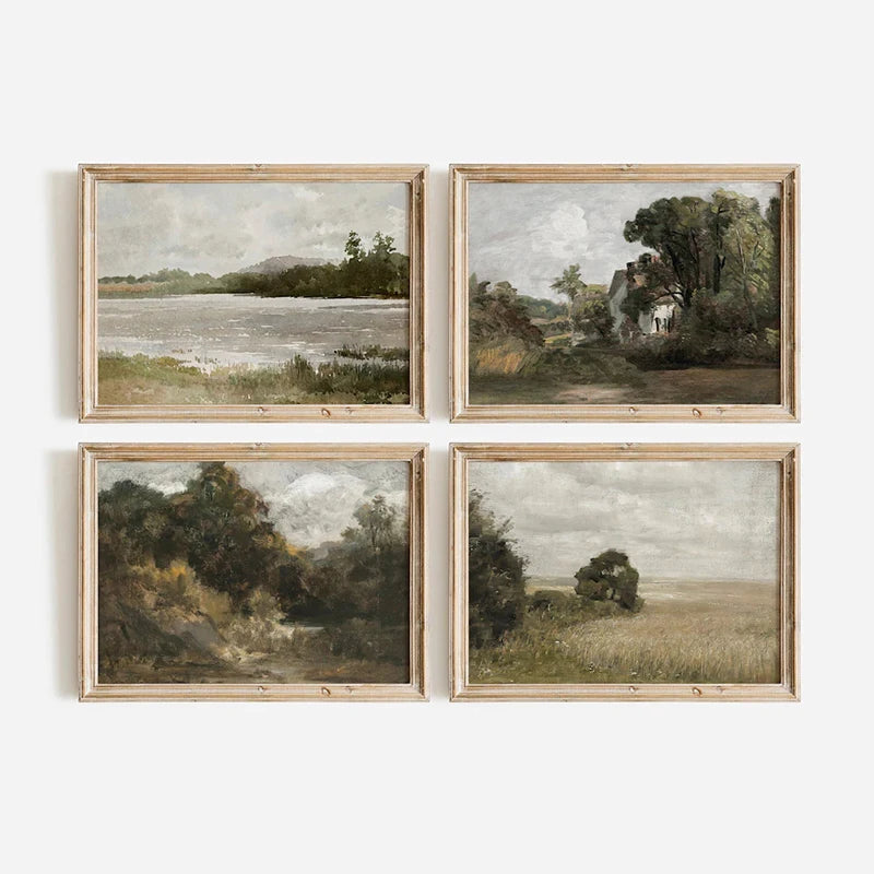 Arthia Designs - American Calm Country Field Nature Canvas Art - Review
