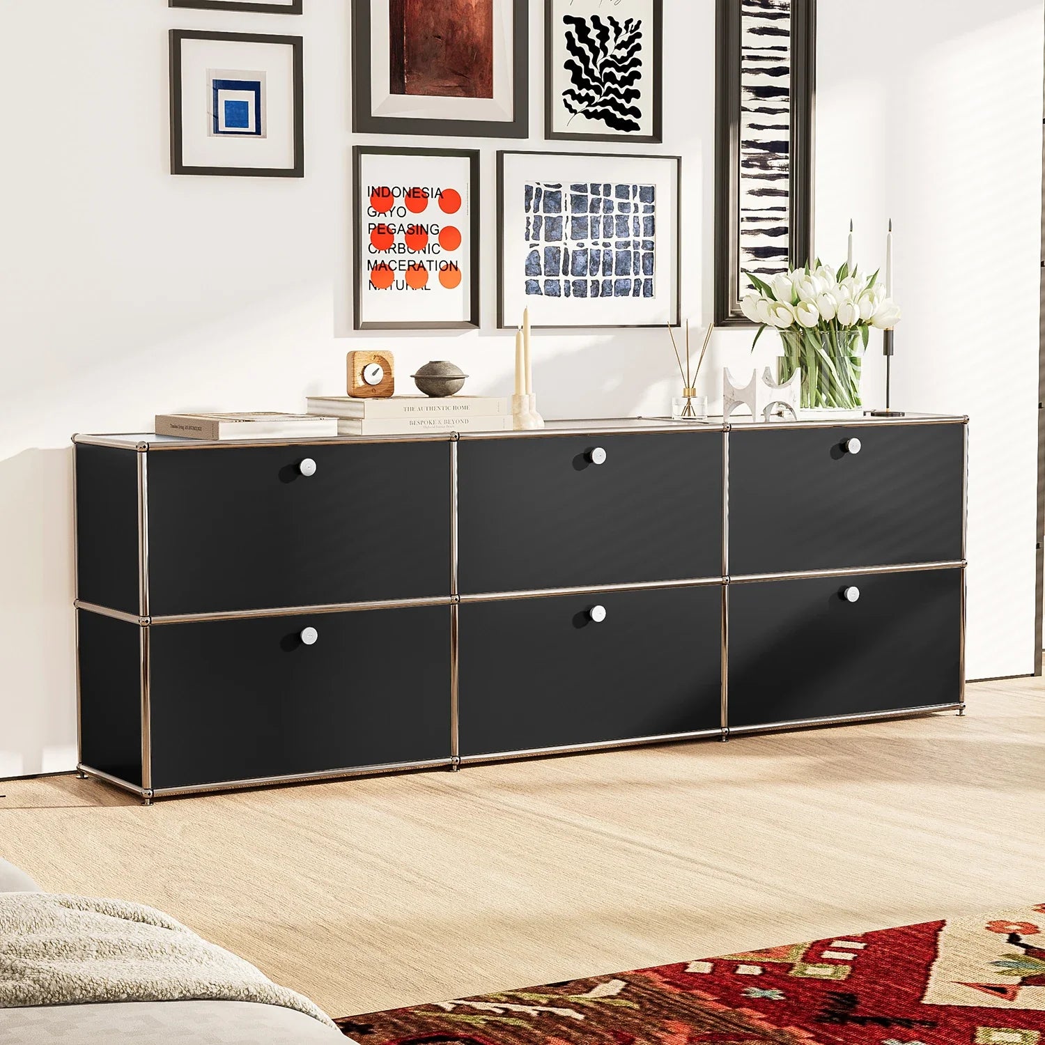 Arthia Designs - USM Haller Black Modular Storage Cabinet Replica - Review