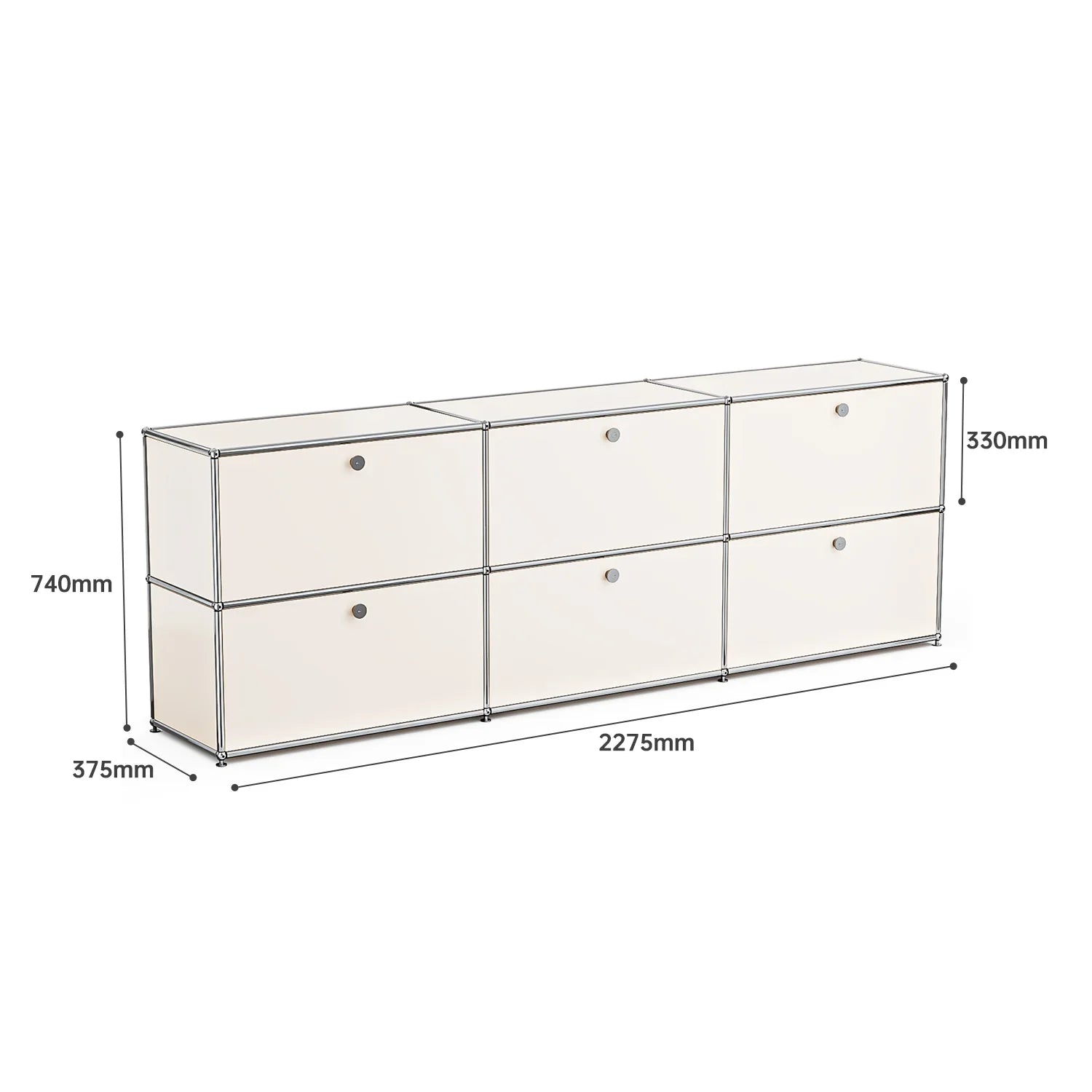 Arthia Designs - USM Haller White Modular Storage Cabinet Replica - Review