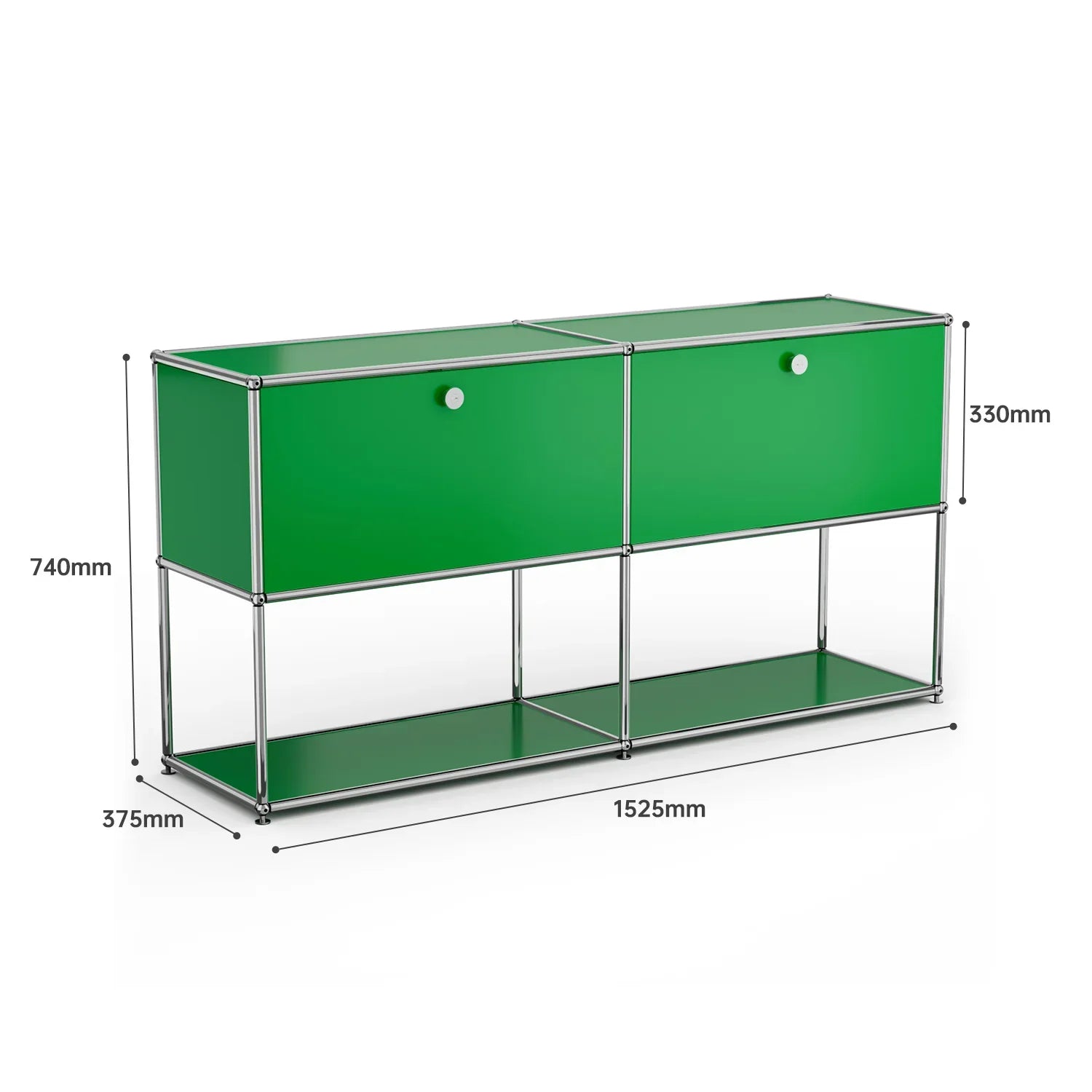 Arthia Designs - USM Haller Green Modular Storage Cabinet Replica - Review