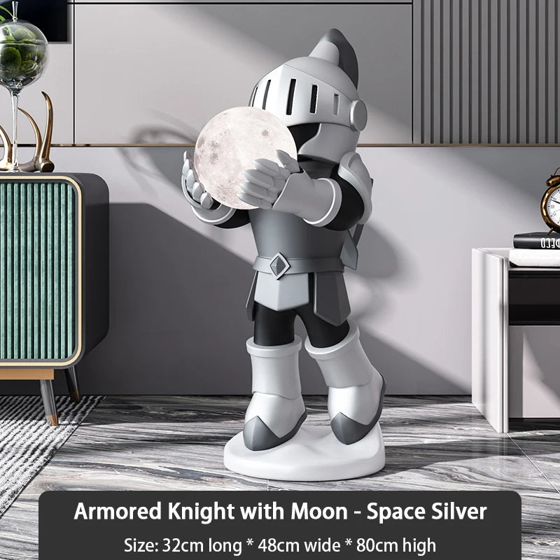 Arthia Designs - Armor Knight Moon Lamp Statue - Review