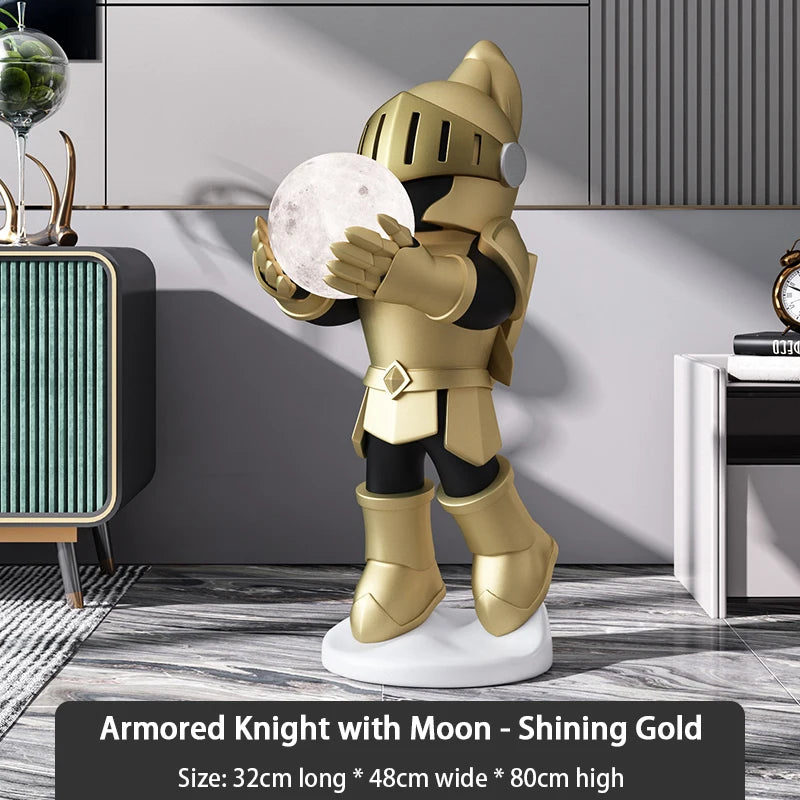 Arthia Designs - Armor Knight Moon Lamp Statue - Review