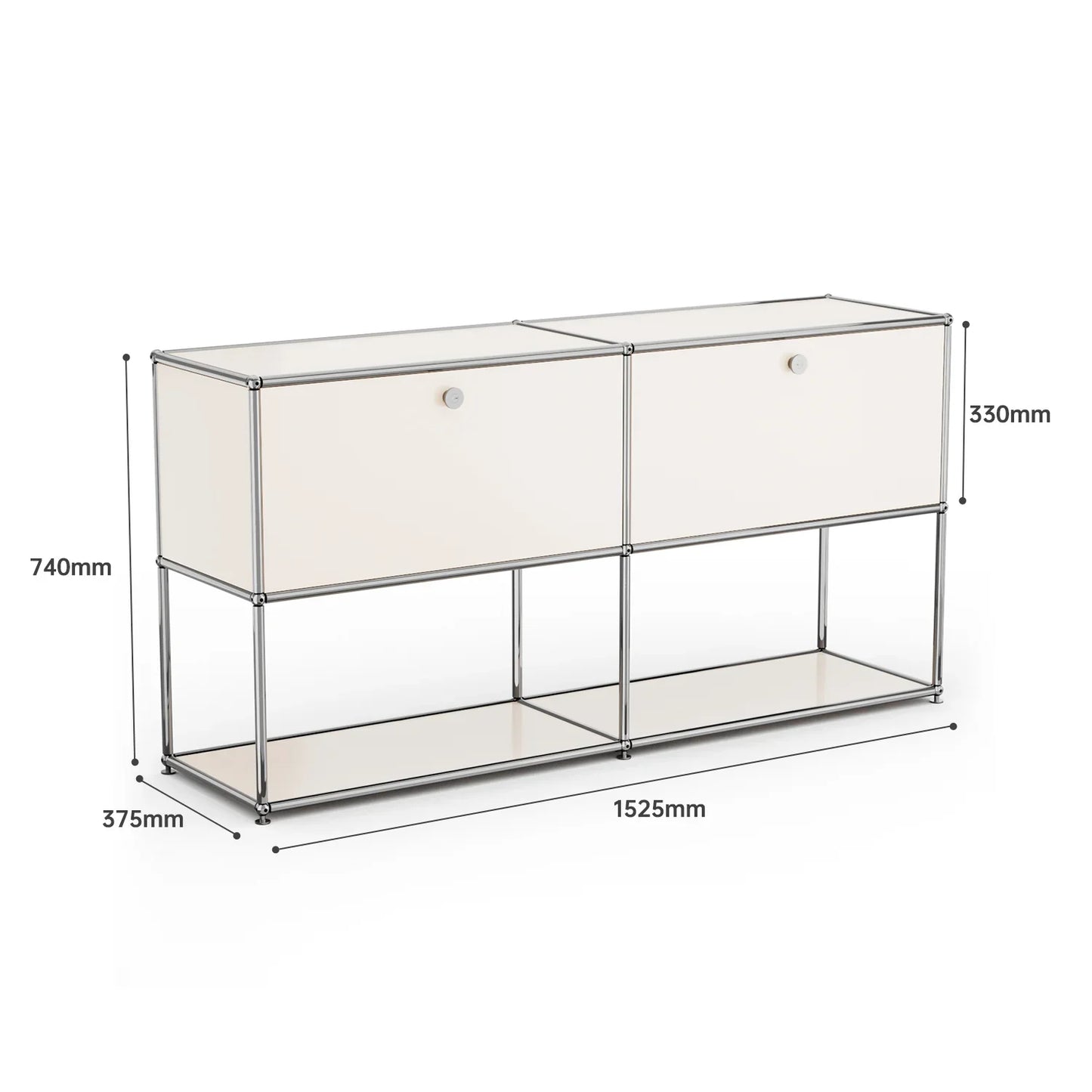 Arthia Designs - USM Haller White Modular Storage Cabinet Replica - Review