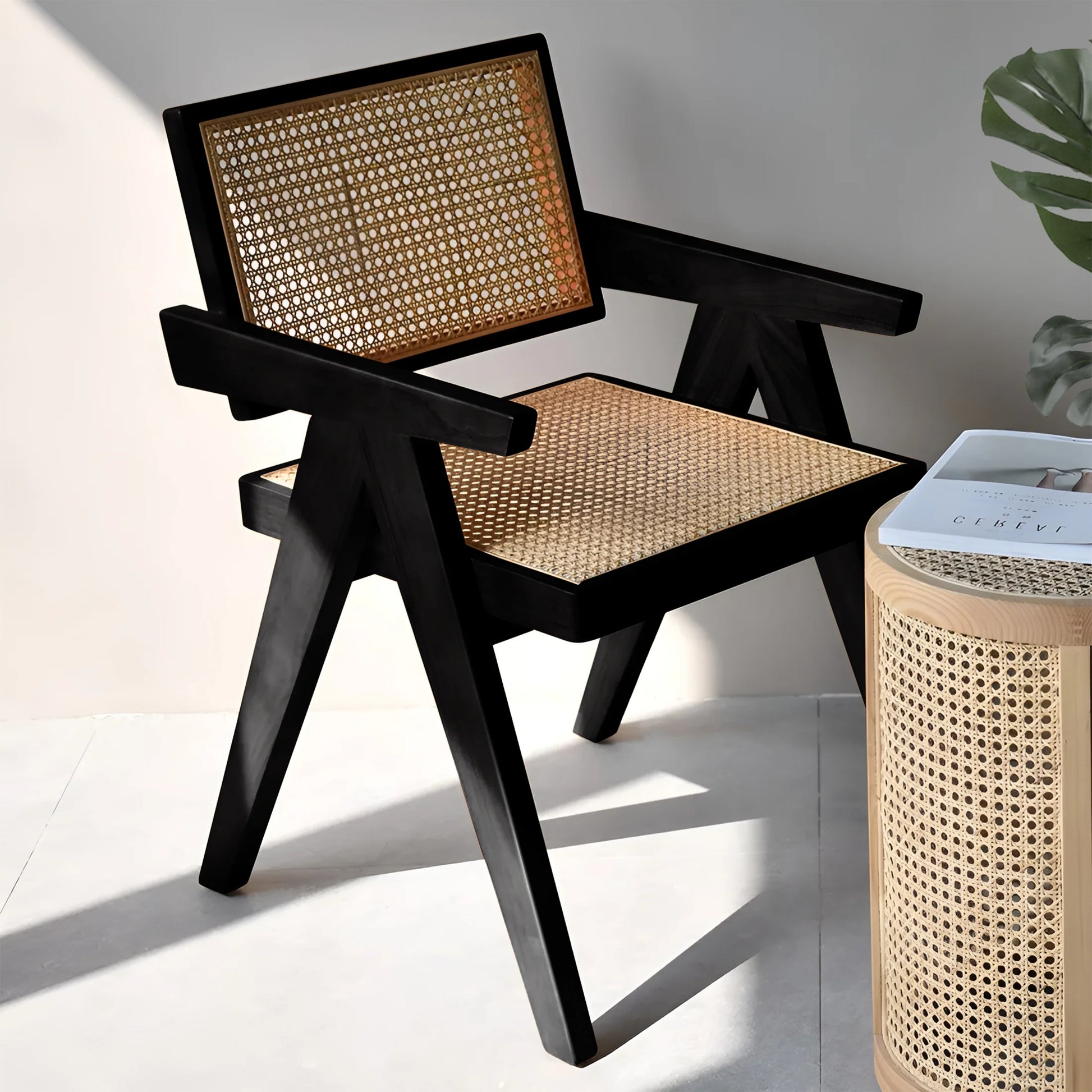 Arthia Designs - Chandigarh Solid Wood Rattan Dining Chair - Review