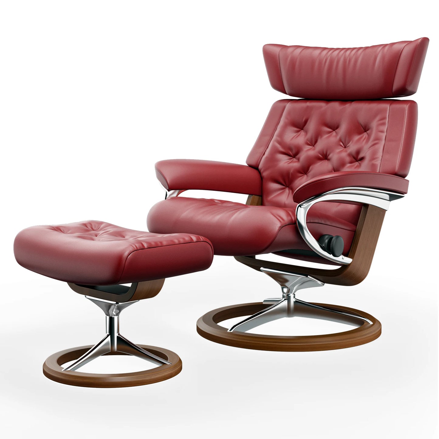 Arthia Designs - Luxe Comfort Recliner Chair with Ottoman | Genuine Leather - Review