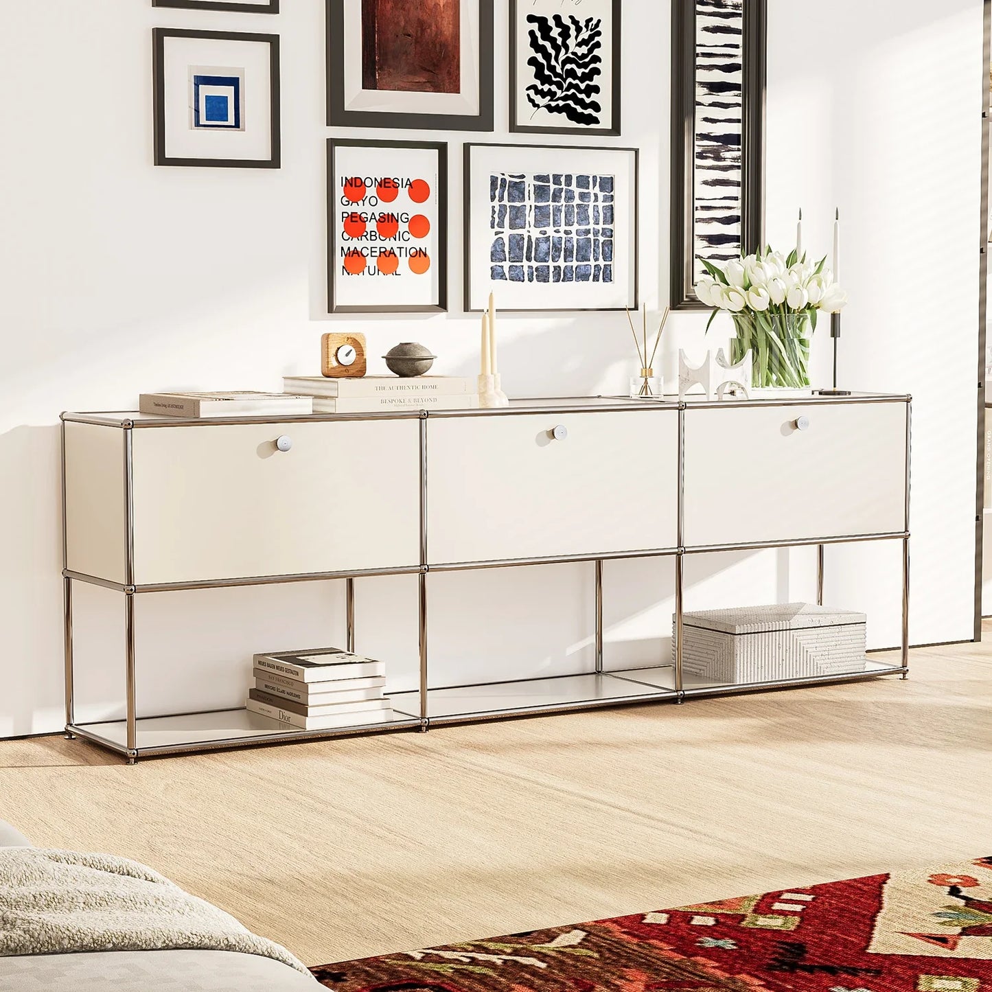 Arthia Designs - USM Haller White Modular Storage Cabinet Replica - Review