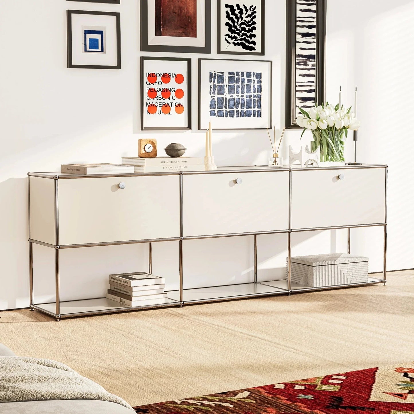 Arthia Designs - USM Haller White Modular Storage Cabinet Replica - Review