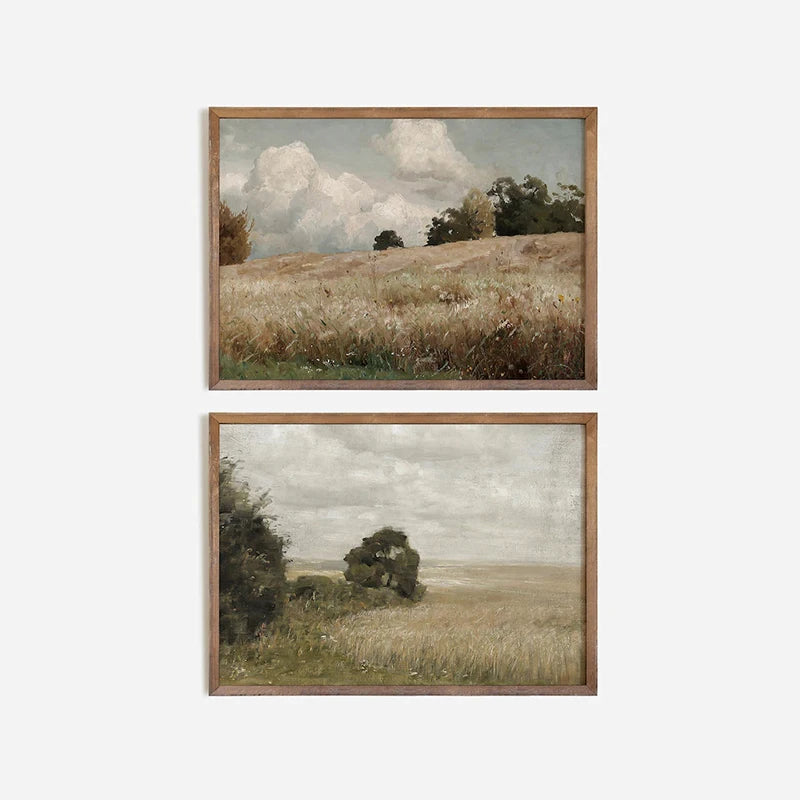 Arthia Designs - American Calm Country Field Nature Canvas Art - Review