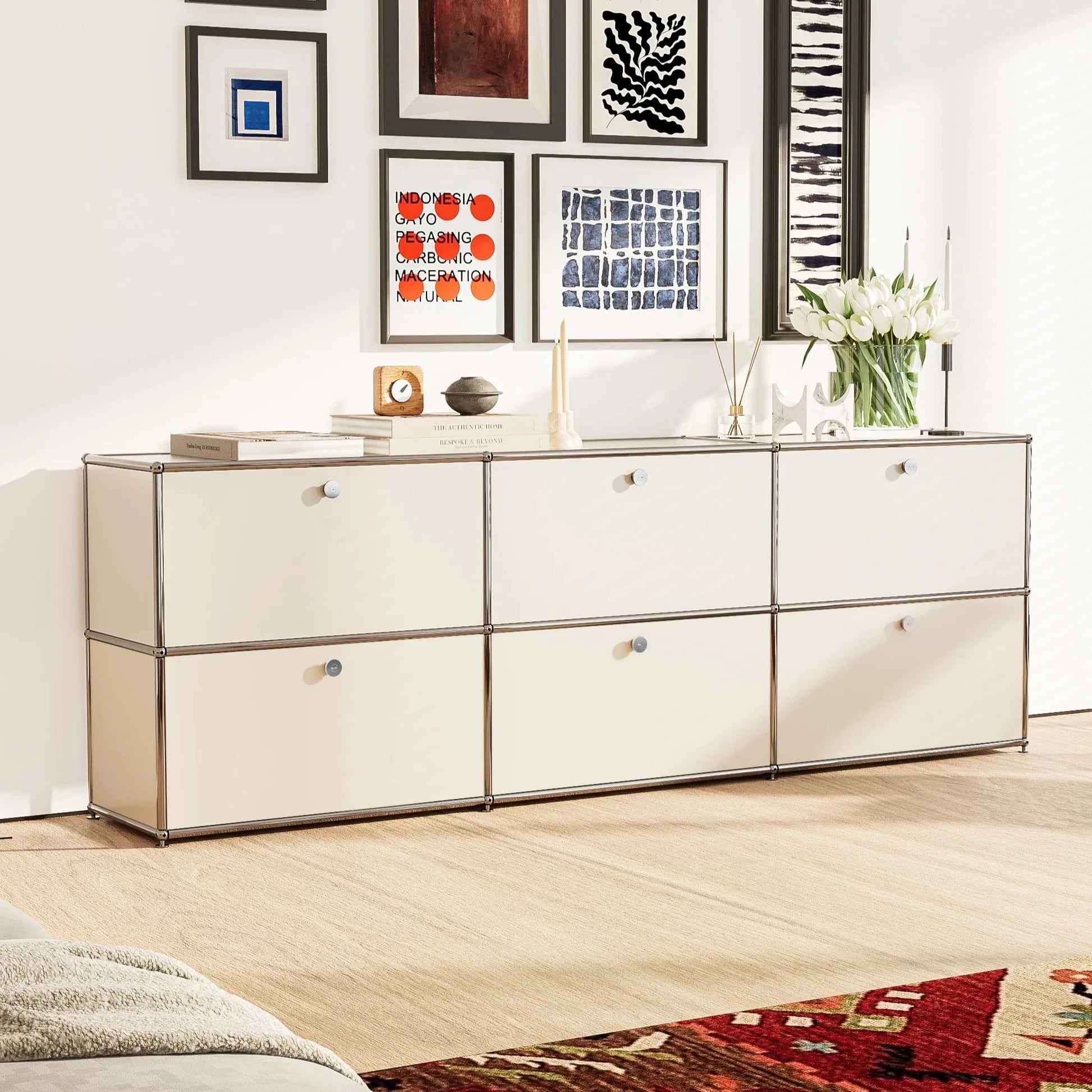 Arthia Designs - USM Haller White Modular Storage Cabinet Replica - Review