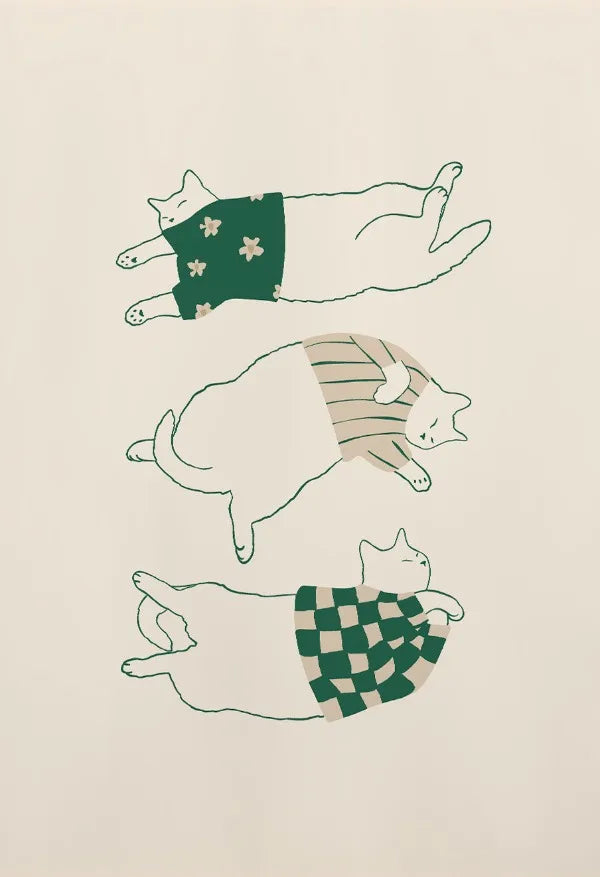 Arthia Designs - Funny Lazy Cat Dumpling Canvas Art - Review