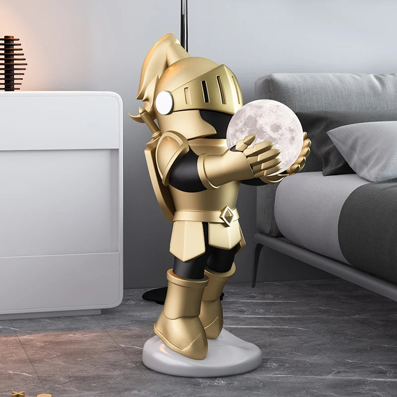 Arthia Designs - Armor Knight Moon Lamp Statue - Review