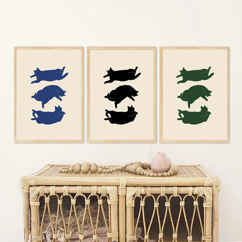 Arthia Designs - Funny Lazy Cat Dumpling Canvas Art - Review