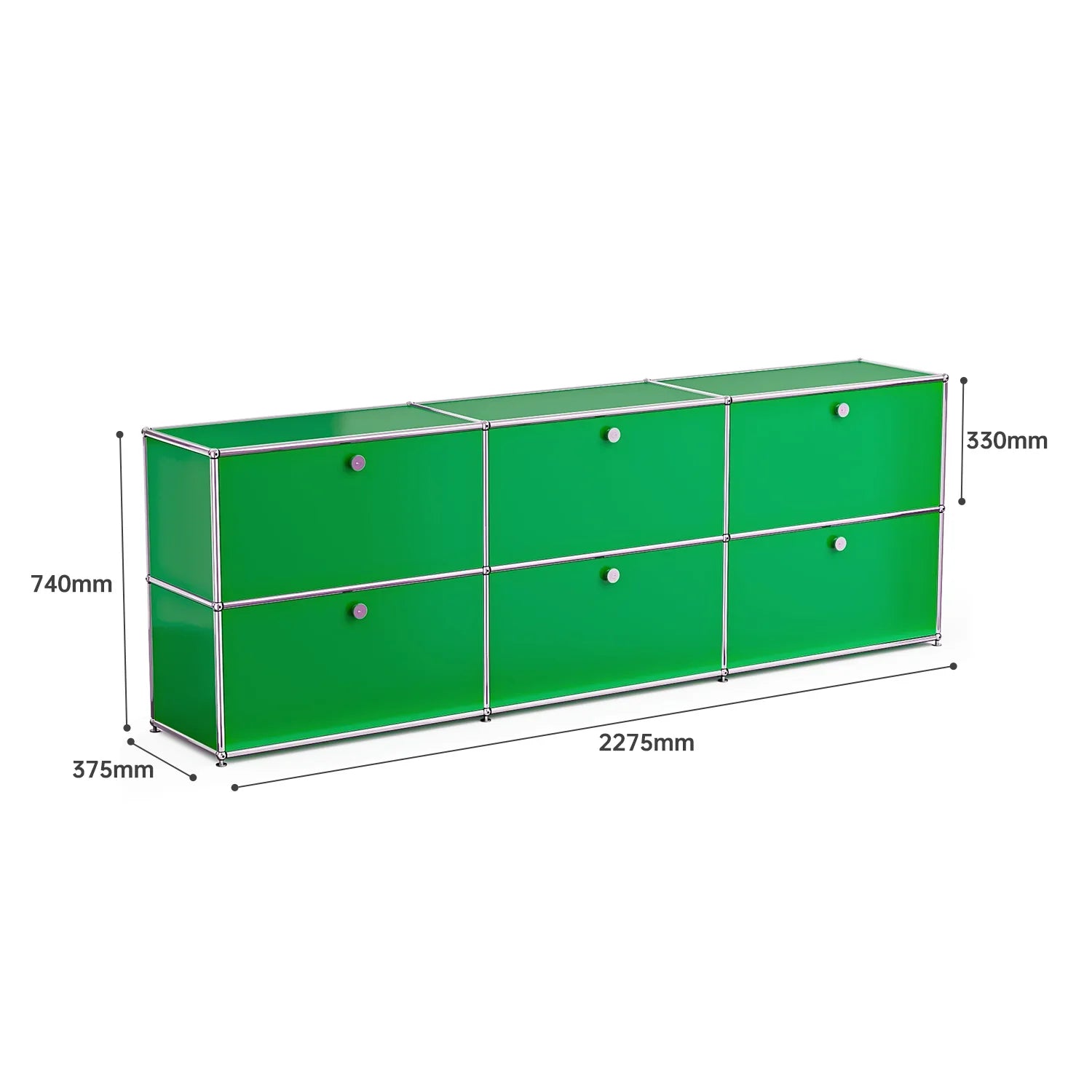 Arthia Designs - USM Haller Green Modular Storage Cabinet Replica - Review