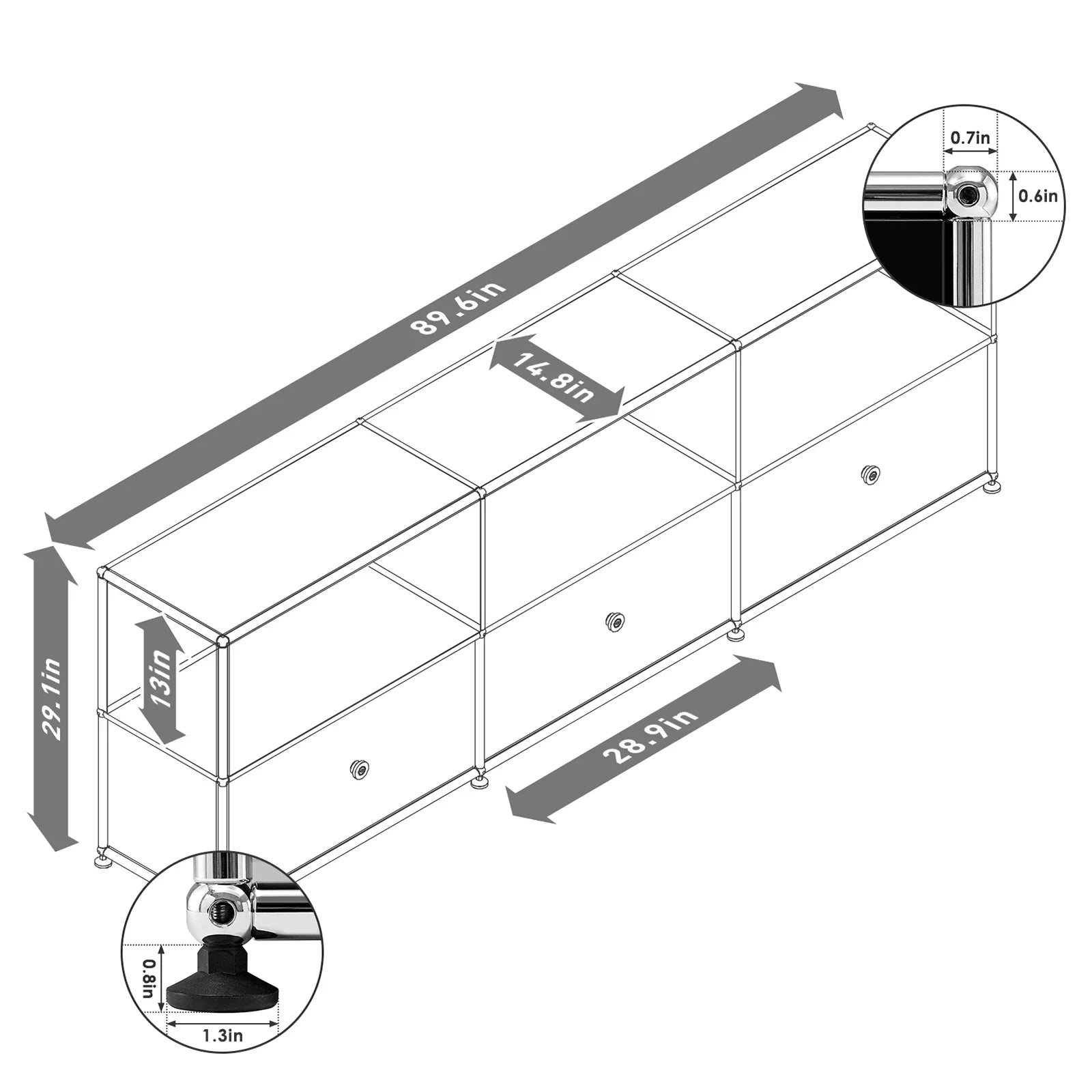 Arthia Designs - USM Haller Modular Storage Cabinet Replica - Review