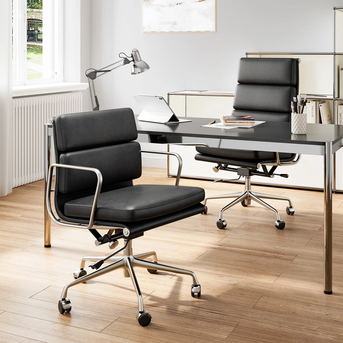 Arthia Designs - Eames Soft Pad Office Leather Chair - Review