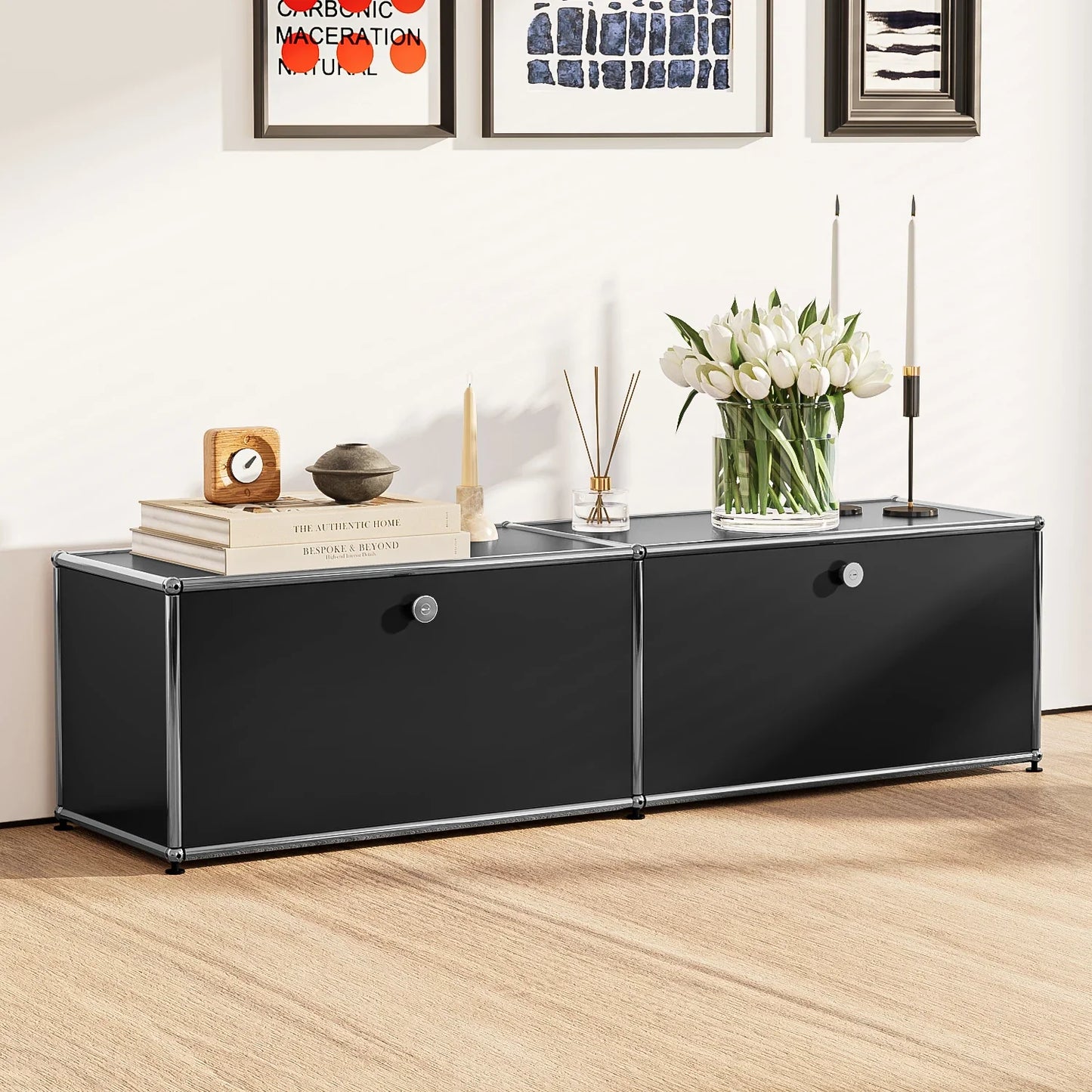 Arthia Designs - USM Haller Black Modular Storage Cabinet Replica - Review