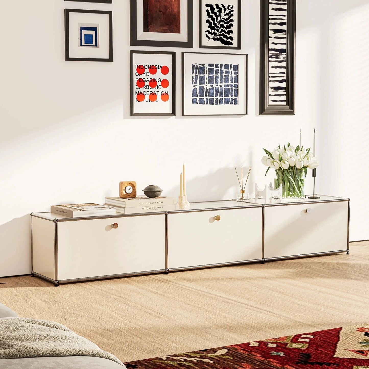 Arthia Designs - USM Haller White Modular Storage Cabinet Replica - Review