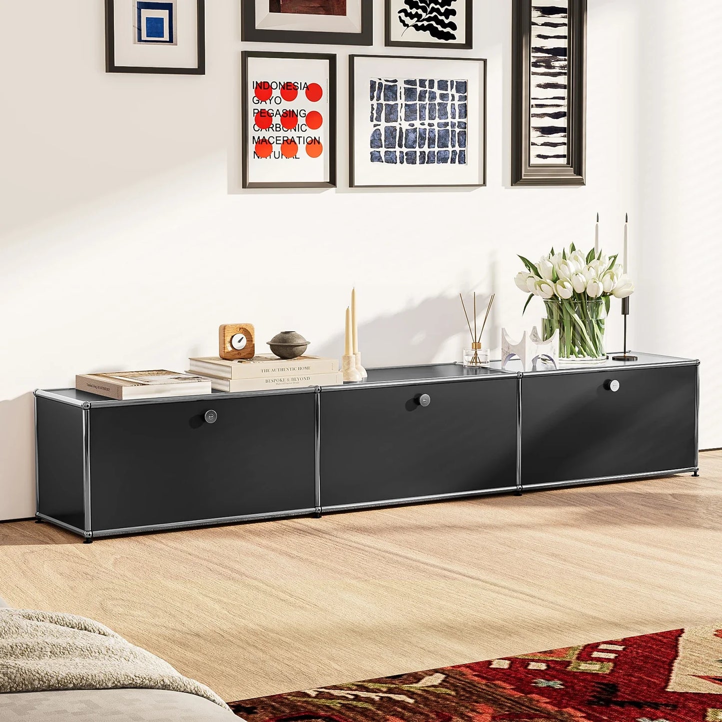 Arthia Designs - USM Haller Black Modular Storage Cabinet Replica - Review