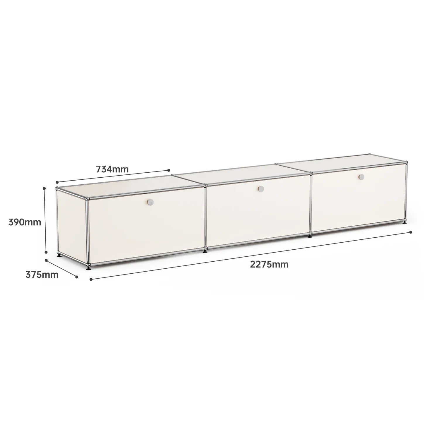 Arthia Designs - USM Haller White Modular Storage Cabinet Replica - Review