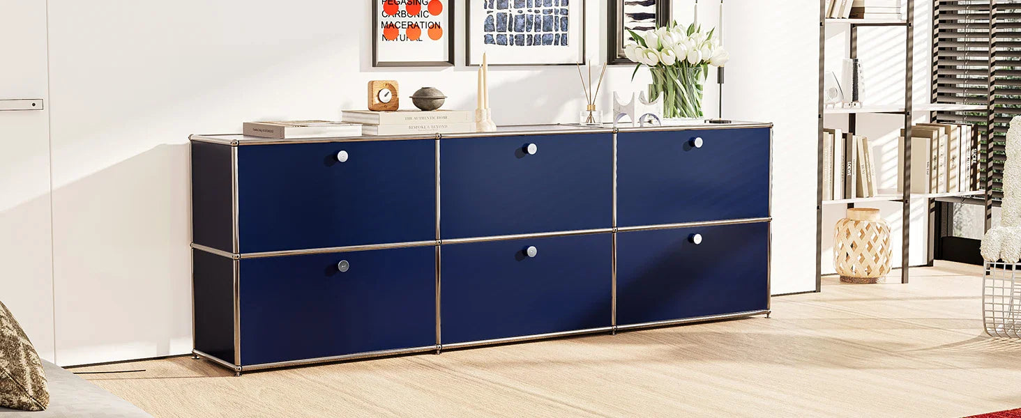 Arthia Designs - USM Haller Blue Modular Storage Cabinet Replica - Review