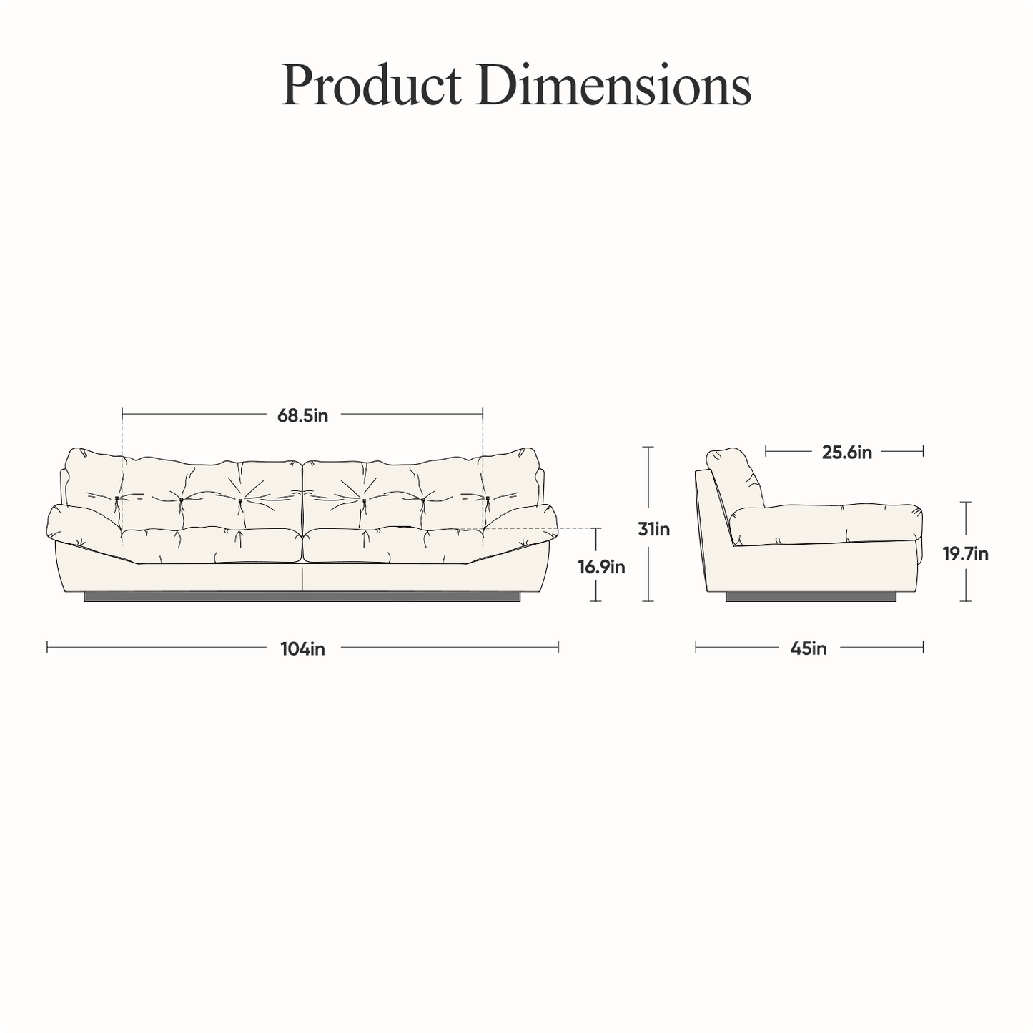 Arthia Designs - Nimbus Sleeper Sofa Modular Couch - Review