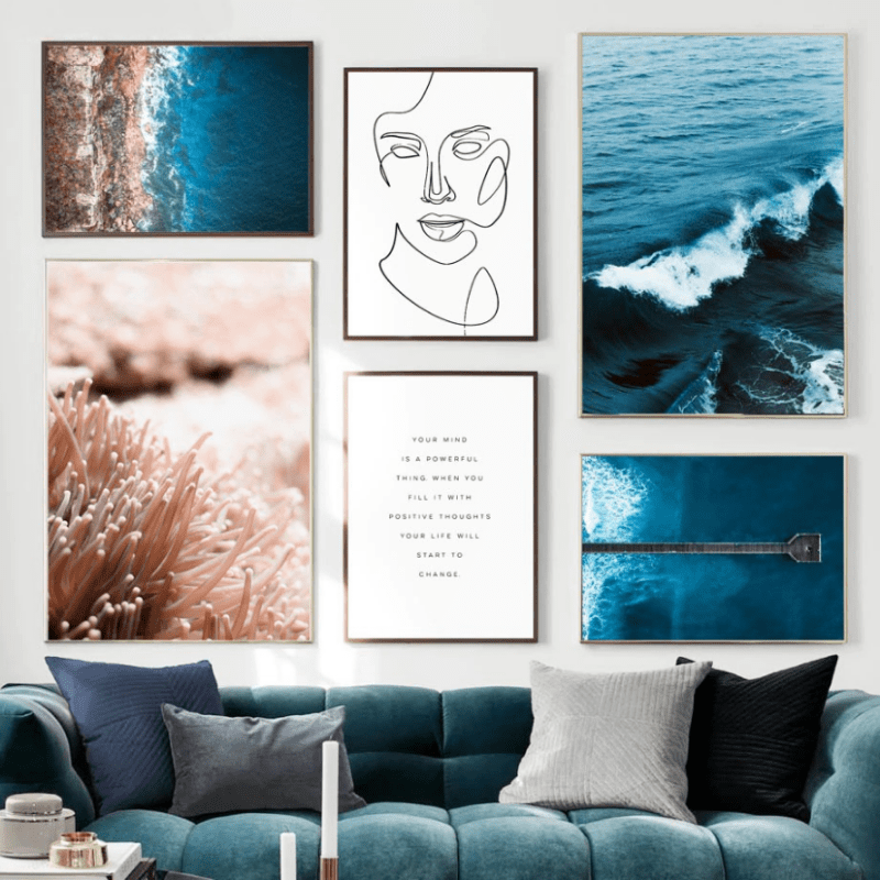 Arthia Designs - Blue Ocean Pier Canvas Art - Review