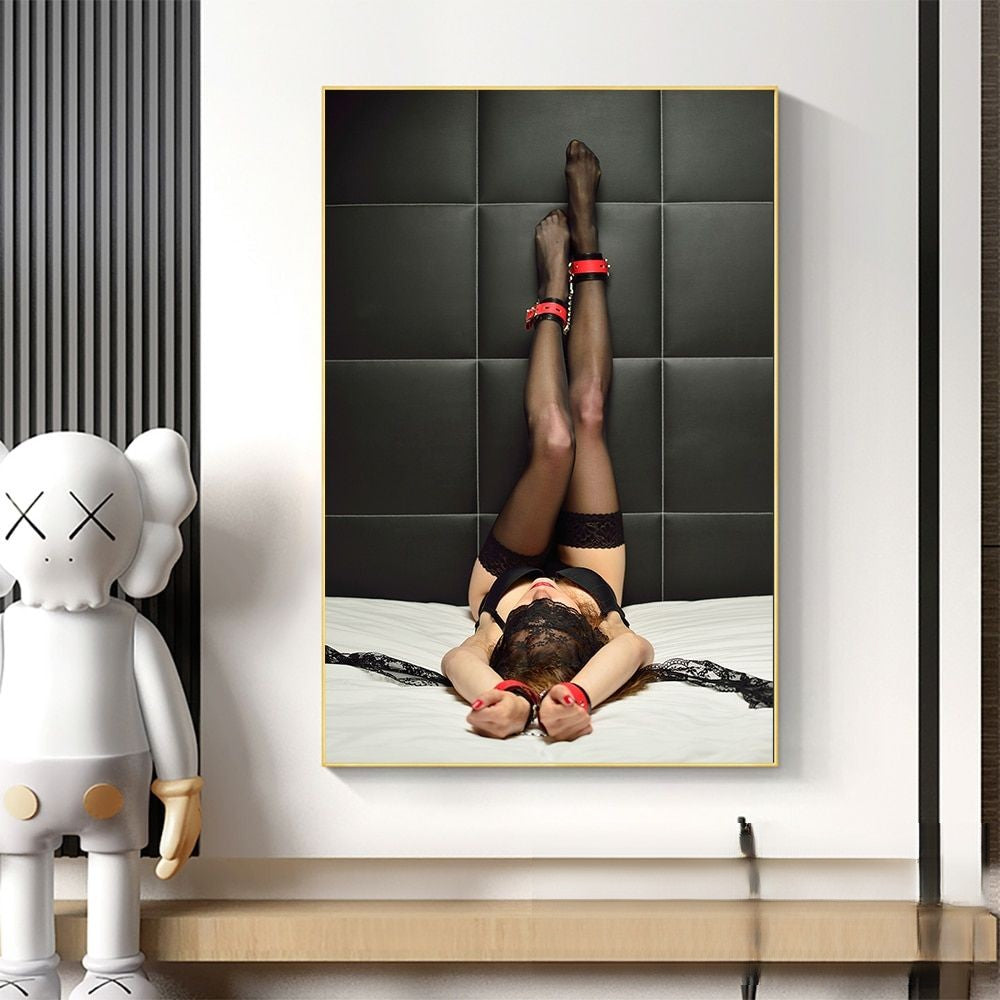 Arthia Designs - Sexy Bondage Girl Canvas Art - Review