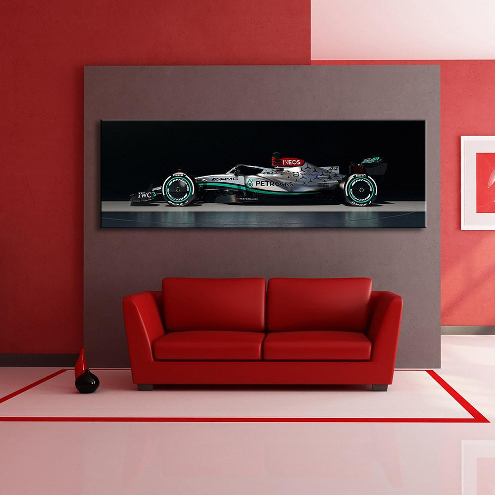 Arthia Designs - Red Bull Formula 1 Racing Cars Canvas Art - Review