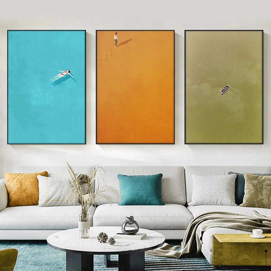 Arthia Designs - Infinite Swimming Pool Canvas Art - Review