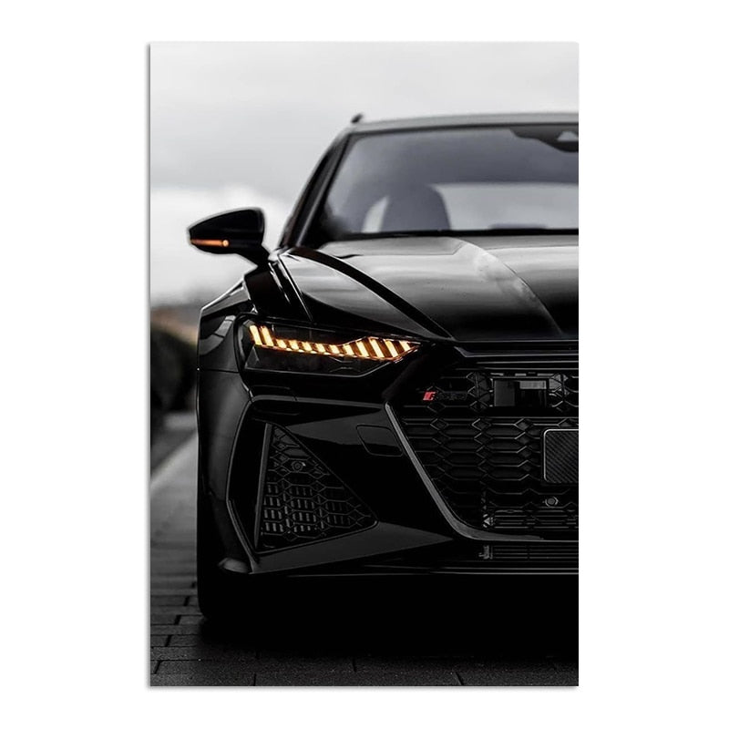 Arthia Designs - Luxury Black Car Canvas Art - Review