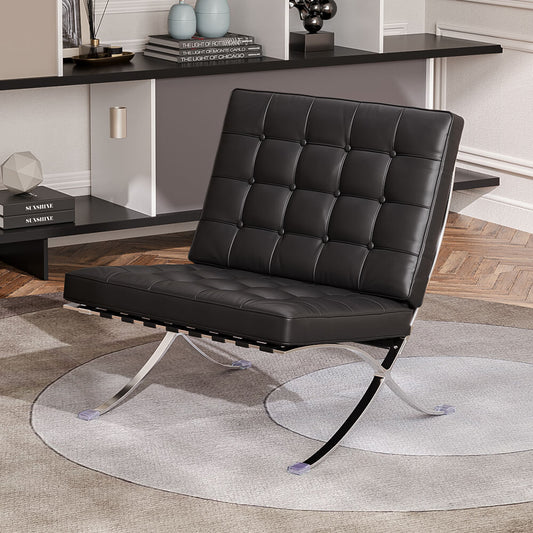Arthia Designs - Barcelona Chair and Ottoman with Italian Leather - Review