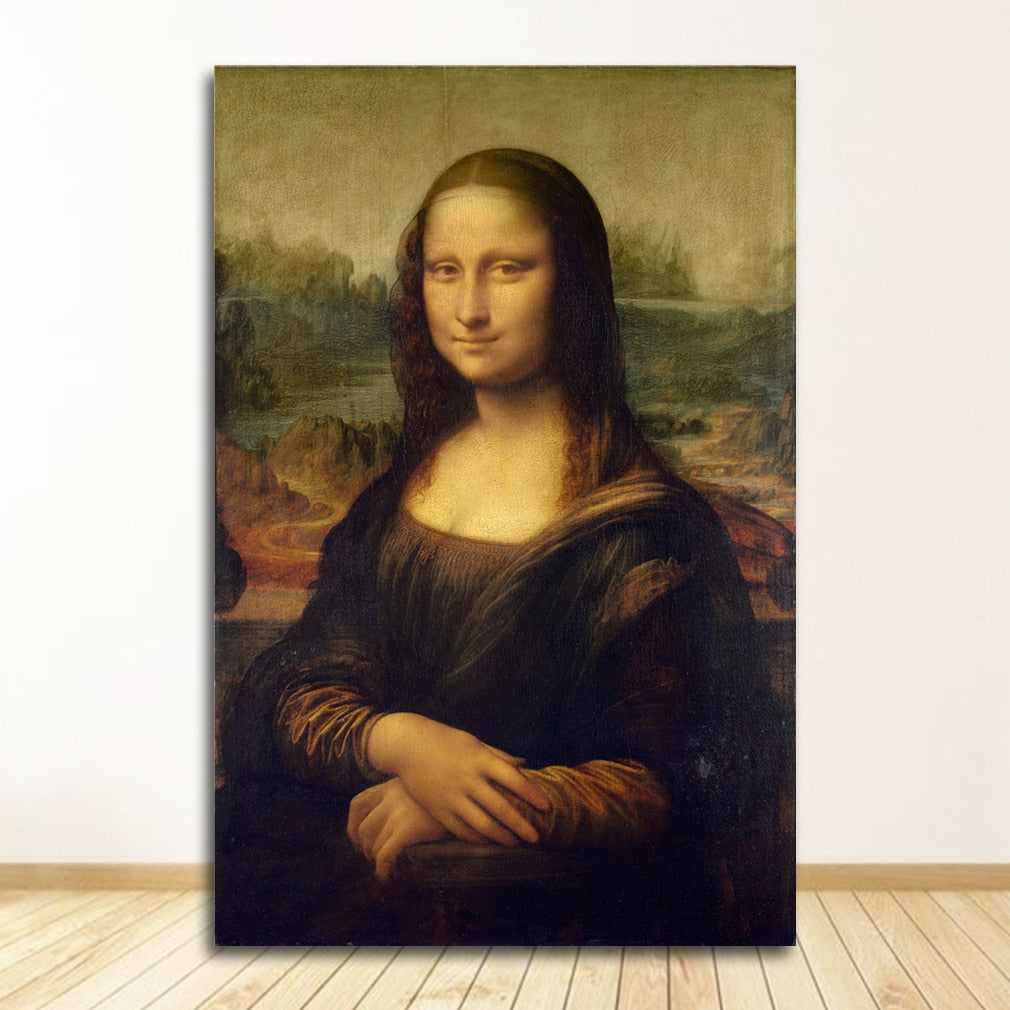 Arthia Designs - Famous Smile Of Mona Lisa Canvas Art - Review